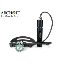 Archon CREE LED Headlight 26650 Batteries in Canister
